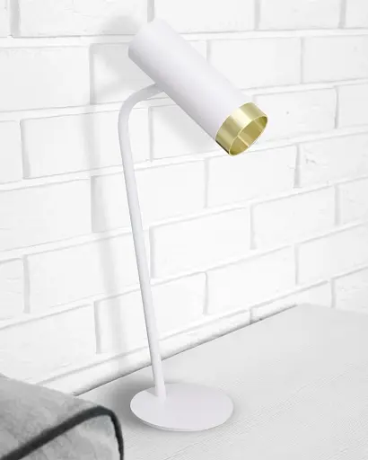 Настільна лампа Goldlux 326553 Fado GU10 1x10W IP20 біла - фото 3