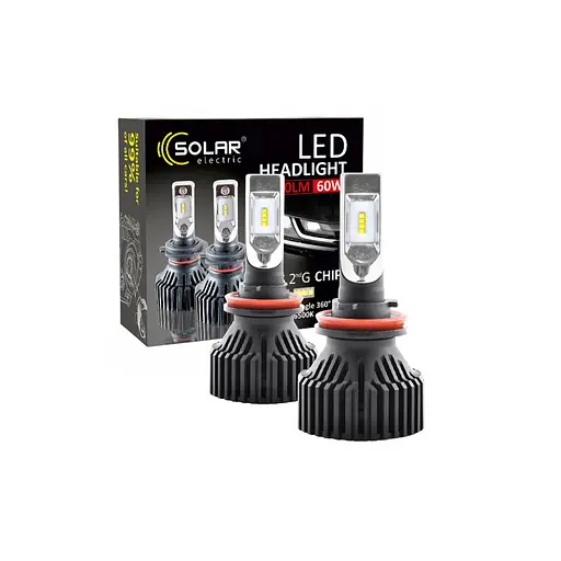 Автолампа SOLAR H11 12/24V 6500K 8000Lm 60W ZES Chip (8311) - фото 3