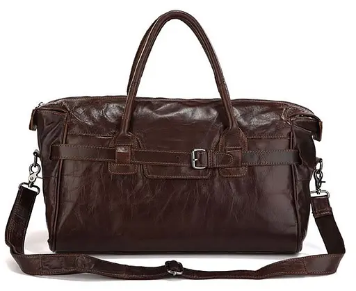 Чоловіча шкіряна сумка Vintage 43х28х18 см sum0012543 - фото 2