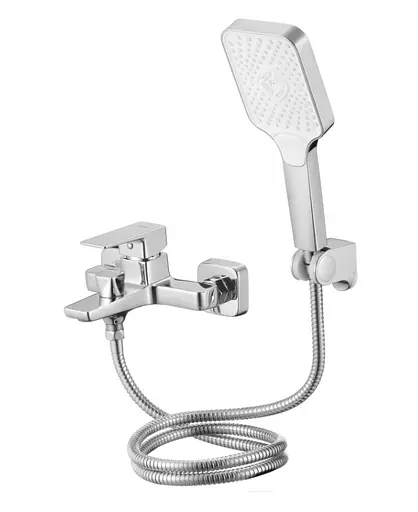 Змішувач для ванни Lidz Orion 006 Chrome з душовим гарнітуром LDORI006CRM48093 - фото 2