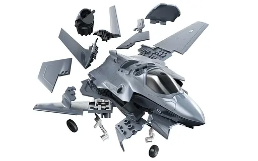 Конструктор Airfix літак F-35B Lightning II Quickbuild AFXJ6040 - фото 8
