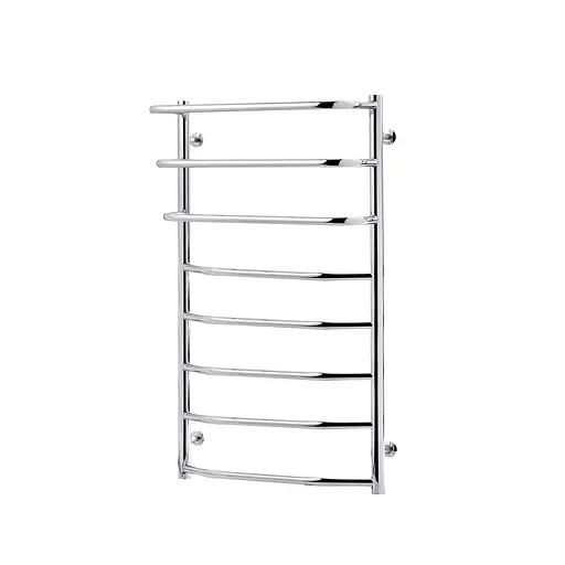 Полотенцесушитель водяной Kroner Каскад трапеция ДКТ07 900x530/8 CV018544, Хром, нижнее - фото 1