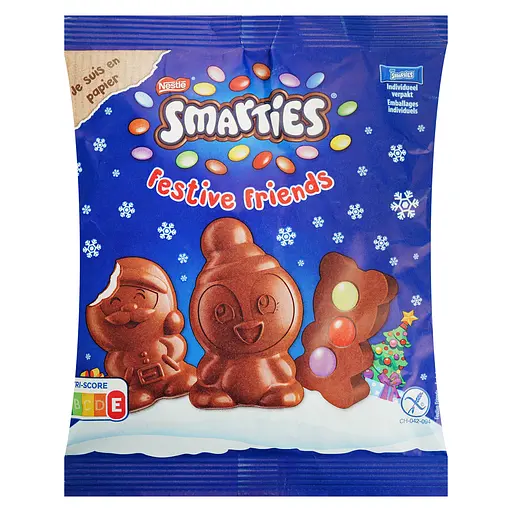 Молочний шоколад з начинкою та 8.4% драже Smarties 65 г