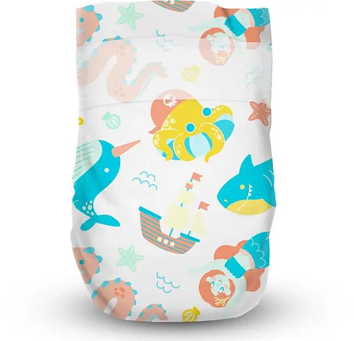 Подгузники Offspring Mystic Water размер L 9-13 кг 36 шт. (DP-OI-FAT-L36P-MSW) - фото 2