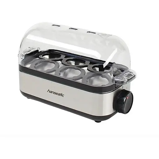 Яйцеварка Hanseatic 17005526 електрична на 6 яєць з нержавійки