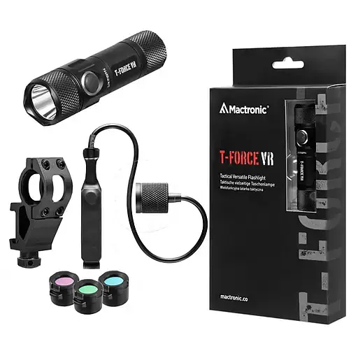 Ліхтар тактичний Mactronic T-Force VR 1000 Lm Weapon Kit (THH0112) - фото 13