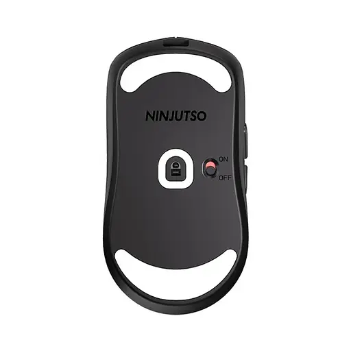 Игровая беспроводная мышка Ninjutso Sora V2/1K/Два режима подключения/30000 DPI/Pixart PAW3395/Black - фото 4