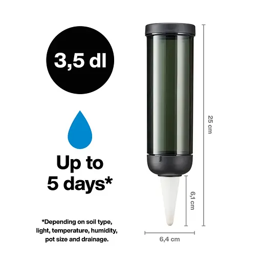 Дозатор-капельница для комнатных растений Fiskars Plant Care 350 мл (1075380) - фото 3