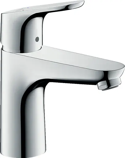 Смеситель для умывальника Hansgrohe Focus E 100 LowFlow 3.5 л/мин без донного клапана 31513000 Хром - фото 1