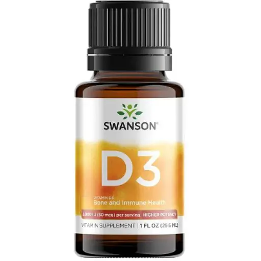 Витамин Д3 Vitamin D3 Bone and Immune Health 2000 IU 50 мкг 29.6 мл