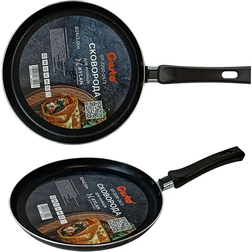 Сковорода для млинців Gusto GT-2200-24/3, 24 см (86992) - фото 5