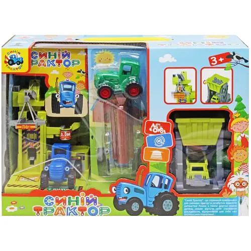 Игровой набор "Синий трактор: На стройке" 22326, в коробке (6945717412194) МИКС - фото 1