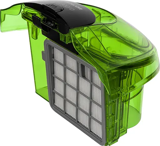 Пылесос контейнерный Sencor Allegro 890 Вт НЕРА черно-зеленый - фото 7