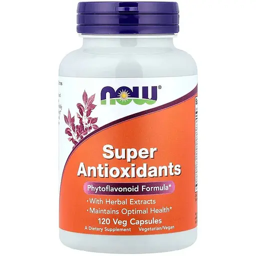 Антиоксидантный комплекс NOW Super Antioxidants, 120 вегакапсул. - фото 1
