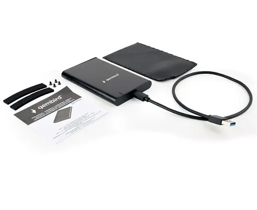 Внешний карман Gembird EE2U3S6, 2.5 SATA HDD/SDD USB3.1 - фото 5