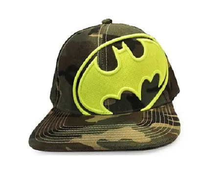 Кепка бейсболка Бэтмен Batman лого камуфляж BN - фото 1