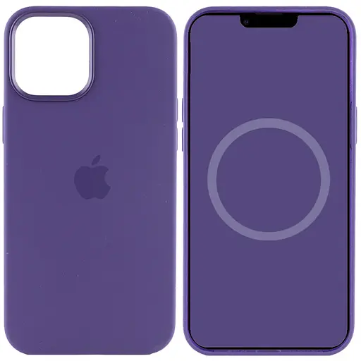 Чехол Silicone case AAA with Magsafe and Animation для Apple iPhone 12 Pro Max 6.7 Фиолетовый/Amethyst
