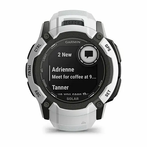 Смарт-годинник Garmin Instinct 2X Solar Whitestone (010-02805-14/04) - фото 7