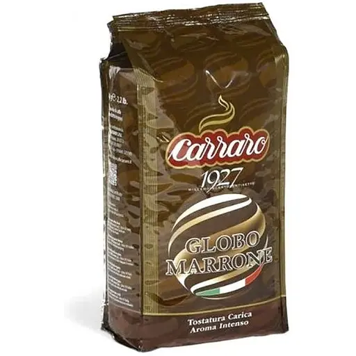 Кофе в зернах Carraro Globo Marrone 1 кг - фото 1