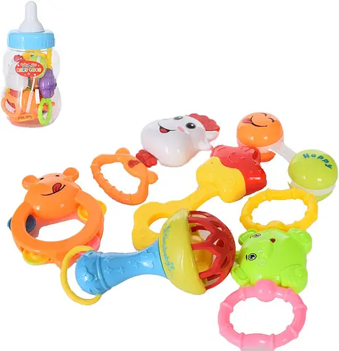 Брязкальце, 6 шт., від 11 см, в колбі 13x20x13 см