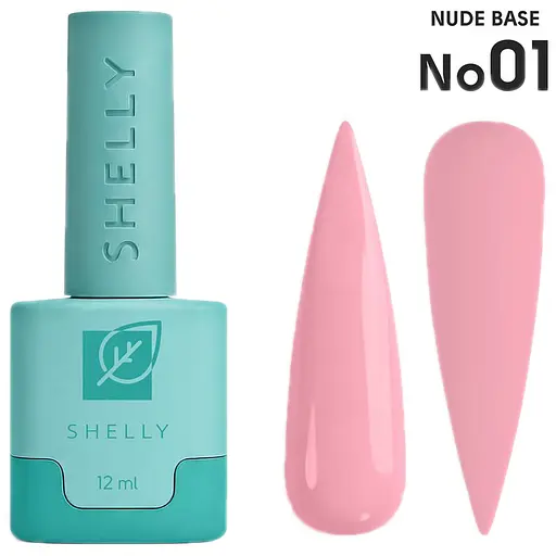 Камуфлююча база Shelly 01 Nude Base 12 мл - фото 1