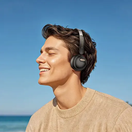 Беспроводные блютуз наушники Hoco W62 Verso Retro Brown - фото 2