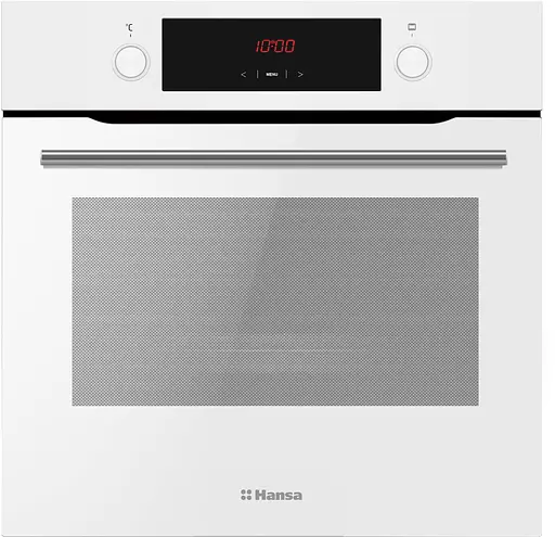 Комплект Hansa духовка электрическая + эмалированная газовая поверхность белый - фото 5
