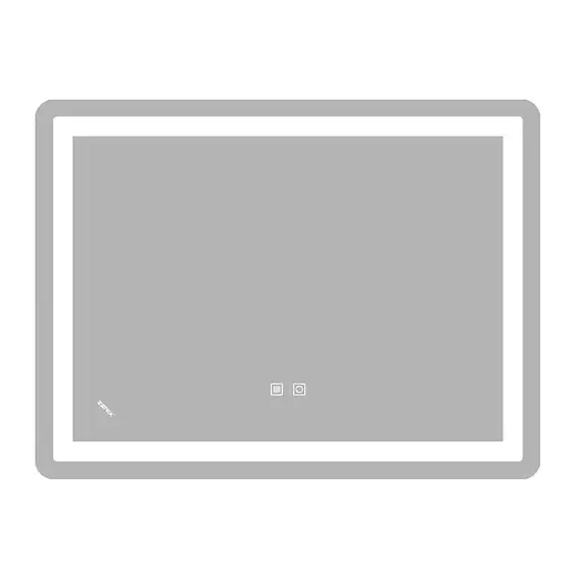 Дзеркало Zerix Sansa MR01-70x50-Reverse з LED Touch, Anti-fog, димером, регулятором яскравості ZX6050 - фото 1