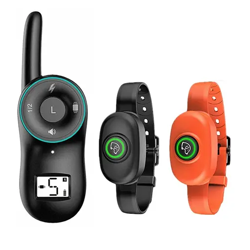 Електронний нашийник дресирувальний для 2-х собак з 2-ма нашийниками в комплекті PET dog 400-2 (101002)