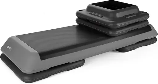 Степ-платформа Gymtek 3-х рівнева сіра - фото 3