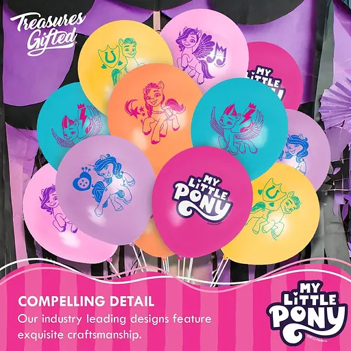 Набор воздушных шариков My Little Pony для вечеринки 12 шт - фото 5