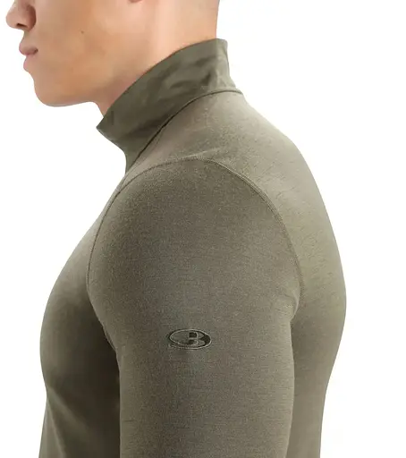 Термокофта Icebreaker 200 Oasis LS Half Zip Men L Loden Heather (1052-104 367 069 L) - фото 5