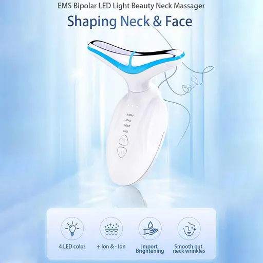 Массажный инструмент 4 в 1 для лица и шеи - фото 3