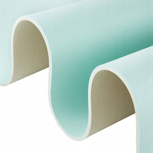 Коврик (мат) спортивный 4FIZJO TPE 180 x 60 x 0.6 см для йоги и фитнеса Mint/Grey (P-5907739317070) - фото 8