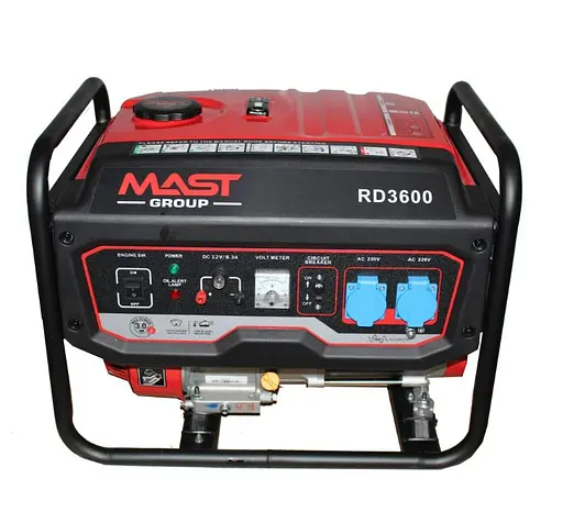 Бензиновий генератор MAST GROUP RD3600 - фото 1
