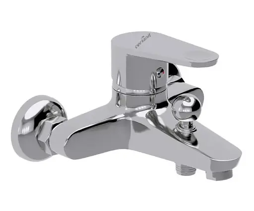 Змішувач для ванни і душу Cersanit Cari S951-002 одноважільний Хром 30412 - фото 2