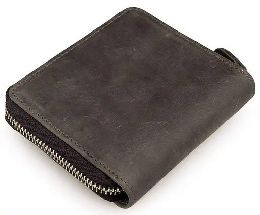 Мужской кожаный кошелек Vintage 10х11.5 см acs0015368 - фото 2