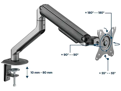 Кронштейн Gembird MA-DA1-05 MA-DA1-05 - фото 4
