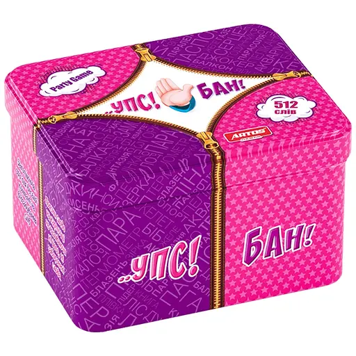 Настільна гра Artos Games Упс! Бан!