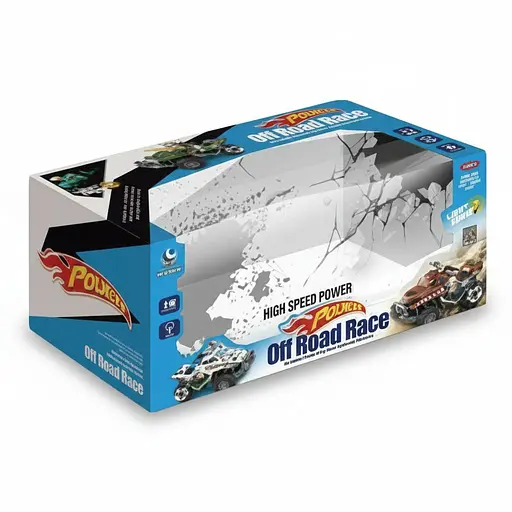 Радиоуправляемый квадроцикл YL 89-01 "Хищник" с противоударным корпусом, пультом 2.4 GHz, аккумулятором 3.7 V, Желтая - фото 2