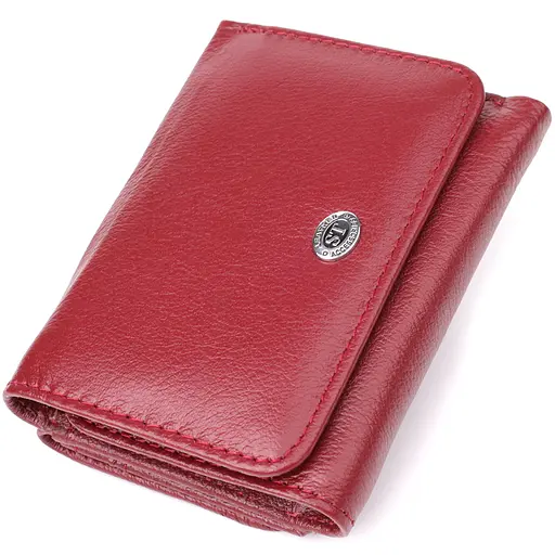 Жіночий гаманець із натуральної шкіри ST Leather 11.5х8.5х2 см acs0029648 - фото 1