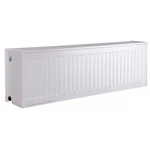 Радіатор сталевий панельний Kalite 33 низ/справа 300x1000 (без INNER) 000022653, Білий - фото 1