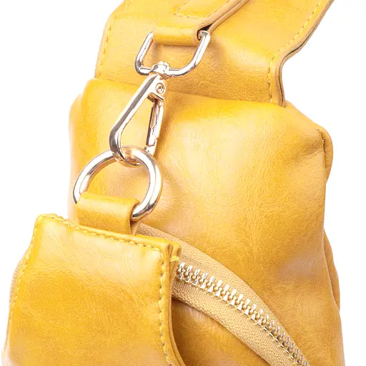 Женская слинг сумка Vintage через плечо из экокожи 16х30х8 см sum0026957 - фото 5