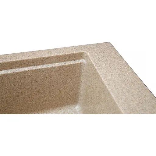 Кухонна мийка Romzha Patrat 78 Piesok (301) - фото 6