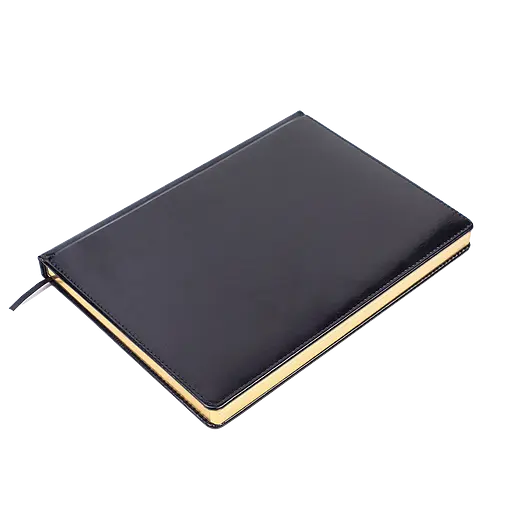 Ежедневник недатированный Buromax Bravo L2U A4 искусственная кожа/поролон 336 страниц черный (BM.20970-01) - фото 2