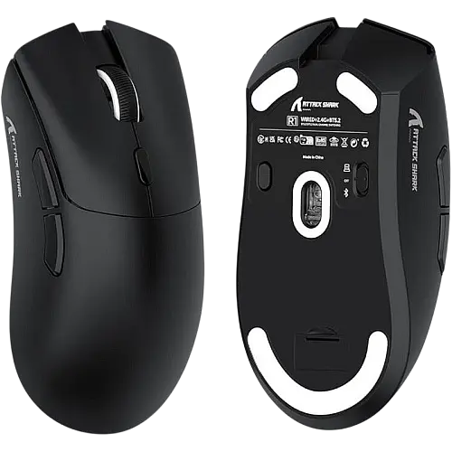 Миша бездротова Attack Shark R1 Black - фото 3