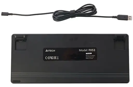 Клавіатура A4Tech A4-Tech Fstyler FX53 (Black) (FX53 (Black)) - фото 7