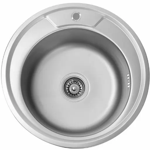 Кухонная мойка Platinum 490 сатин (SP000007850) - фото 1