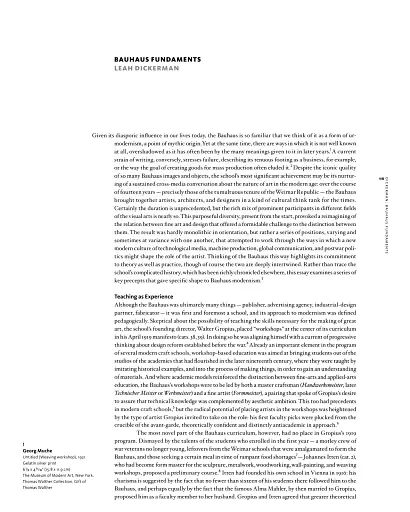 Bauhaus 1919-1933: Workshops for Modernity - фото 5