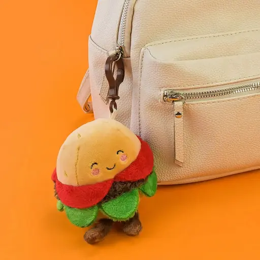 Мягкая игрушка-брелок "Гамбургер" Plush and Co PLC25084, 7 см - фото 2
